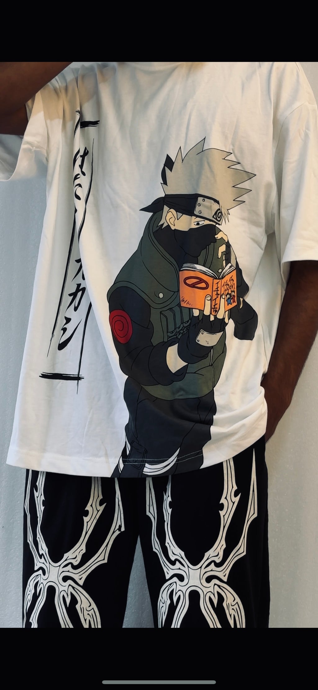 Kakashi from Naruto Anime T-shirt