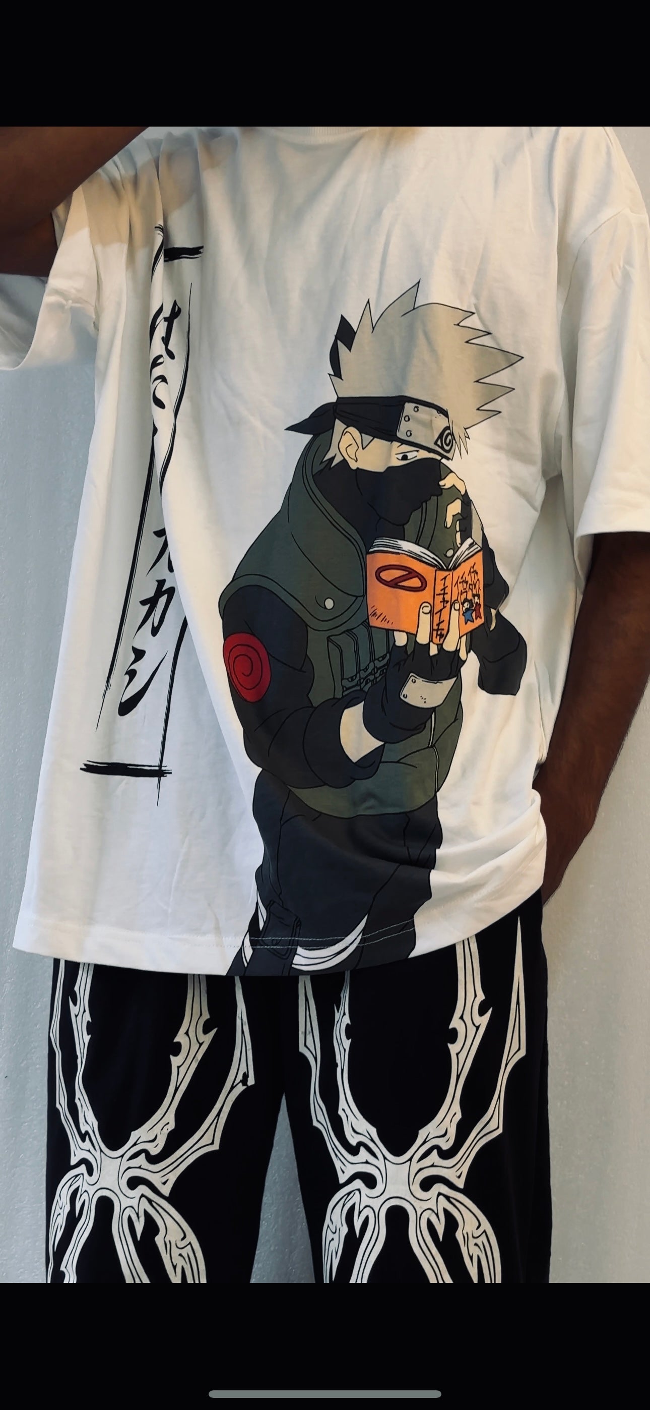 Kakashi from Naruto Anime T-shirt
