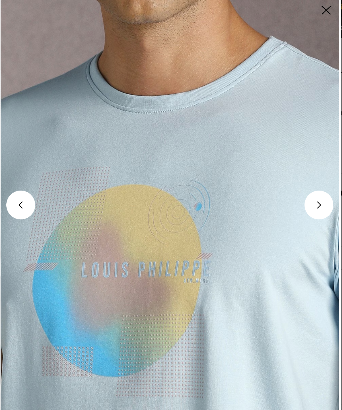 Louis Philippe Blue T-Shirt