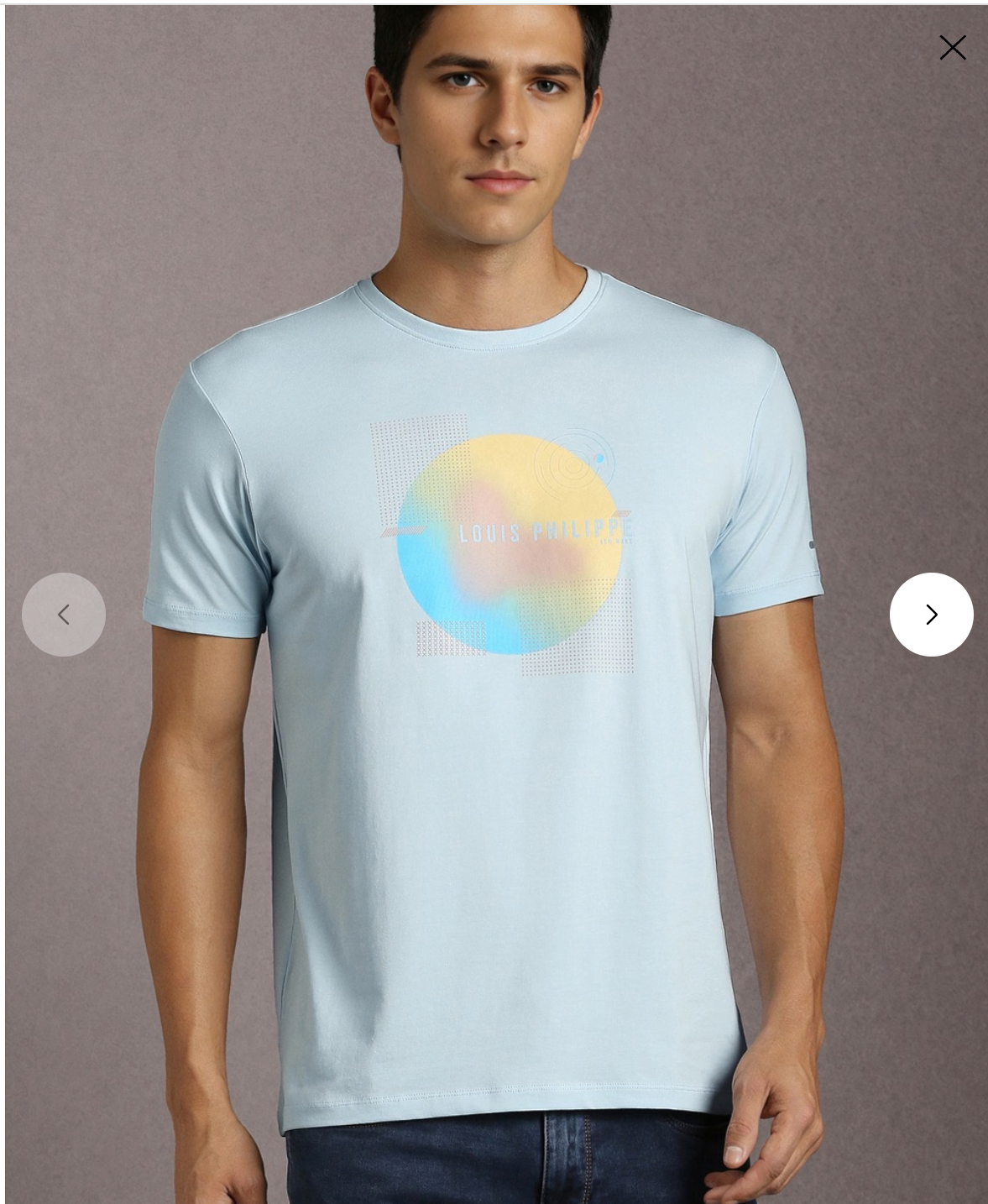 Louis Philippe Blue T-Shirt