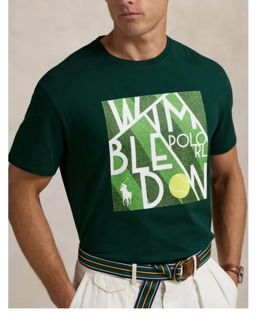 Polo Ralph Lauren Classic Fit Logo T-Shirt in Green